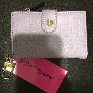 NWT…Betsey Johnson Credit Card Case with Key Ring